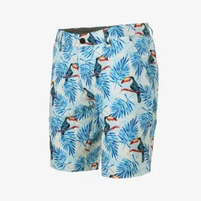 Soft Feel Happy Toucan Golf Shorts