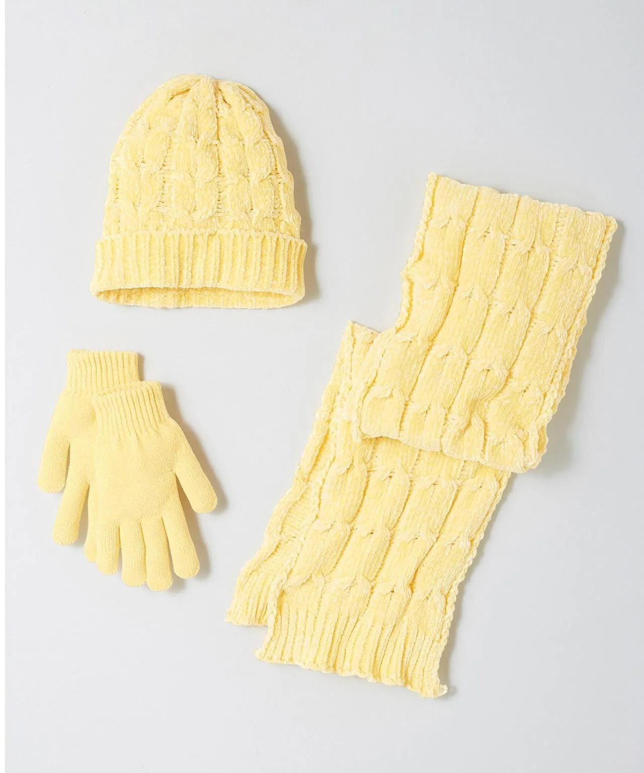 Hat, Scarf and Gloves Set