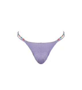 Iris Lilac Shine Bikini Bottom
