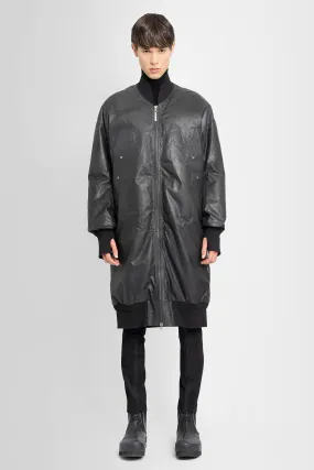 Isaac Sellam Long Leather Bomber Coat