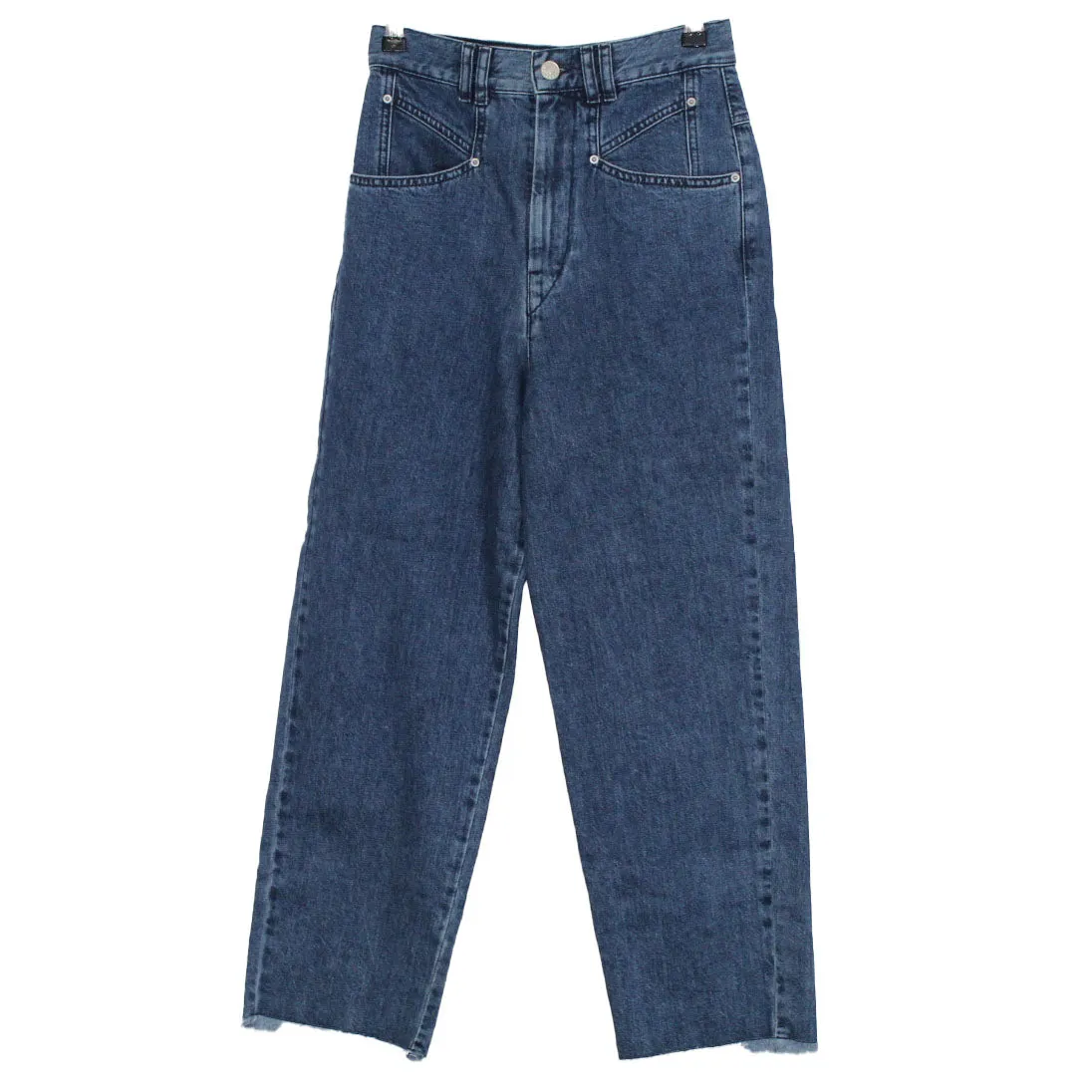 Isabel Marant 295 Blue Dilali Crop Jeans XXS/XS - Brand New.