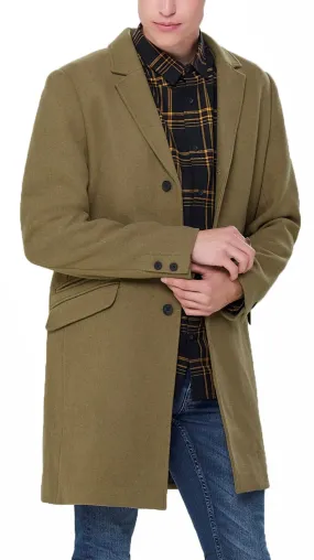 Julian Gray Wool Coat