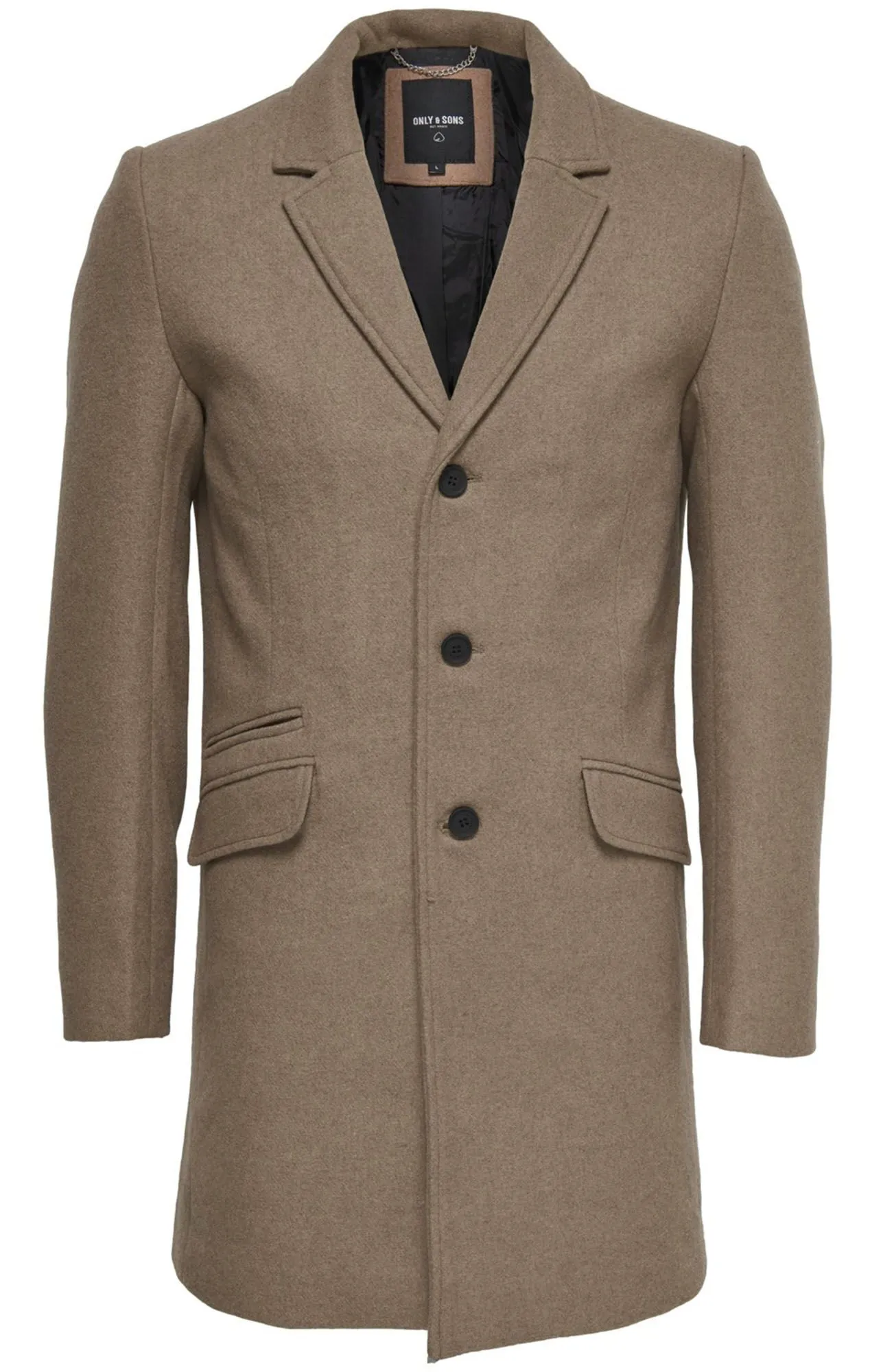 Julian Gray Wool Coat