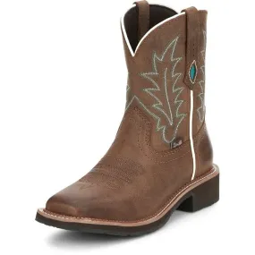 Justin Men's 8 Ema Square Toe Western Boot