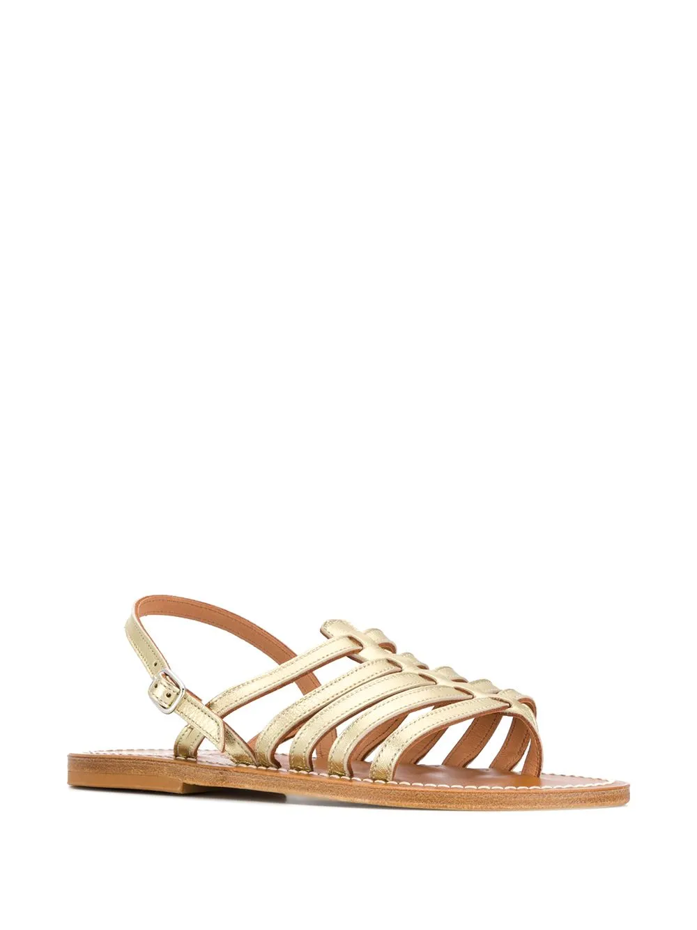 K Jacques St Tropez Sandals Golden