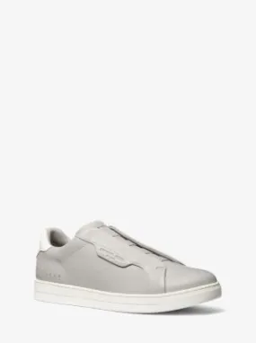 Keating Two-Tone Leather Slip-On Sneaker