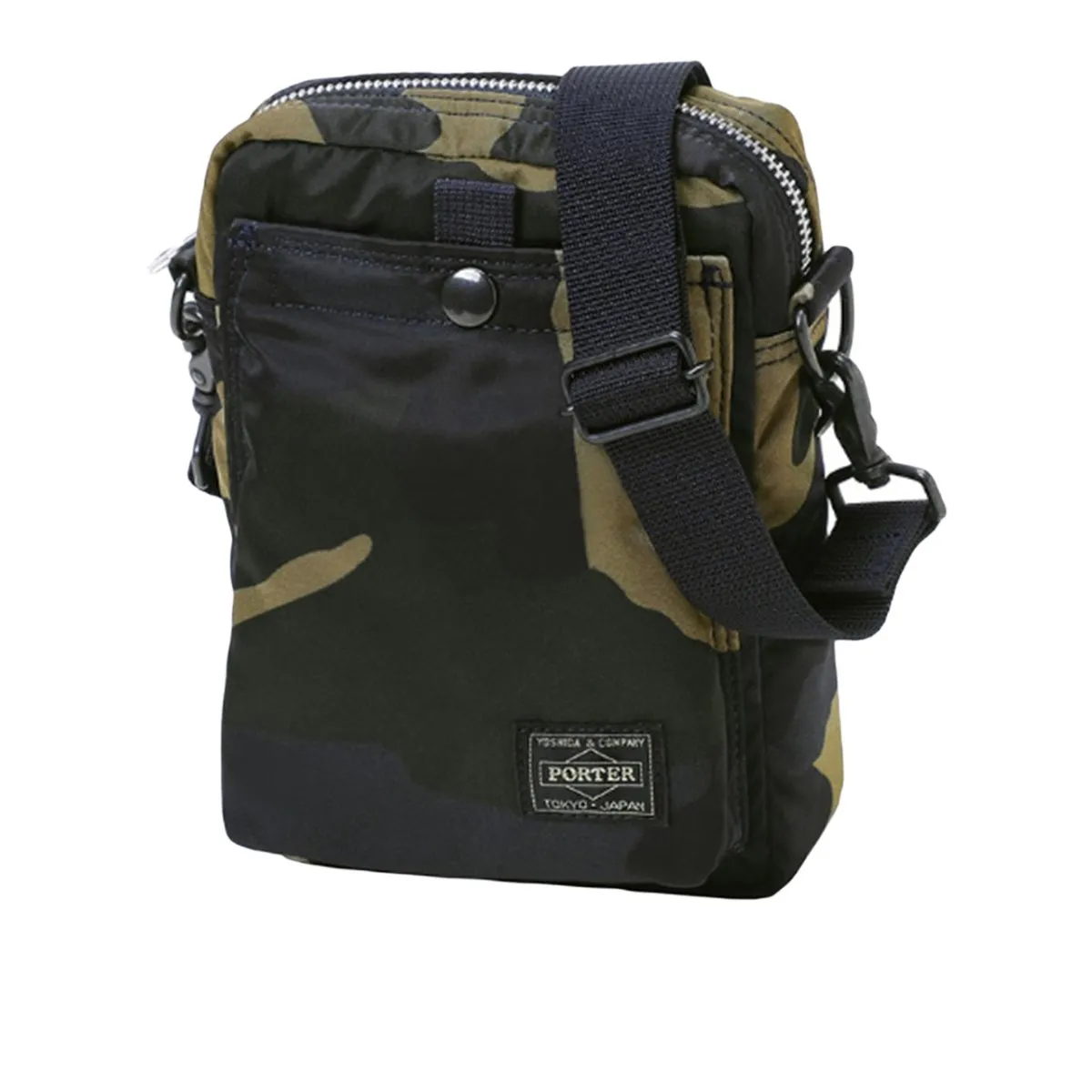 Khaki Porter by Yoshida Counter Shade Shoulder Bag