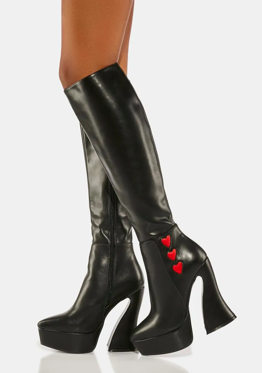 Knee High Love Potion Boots