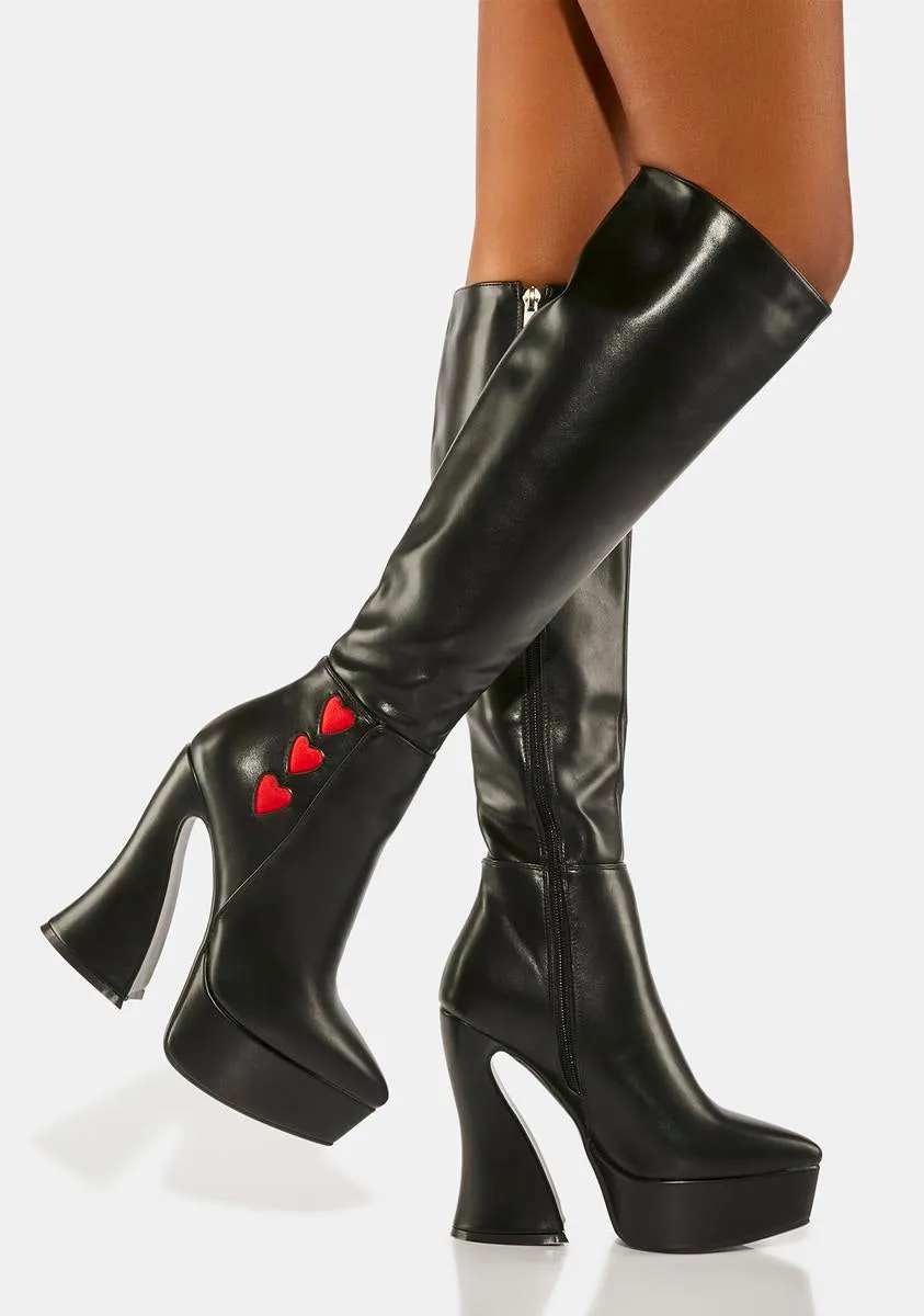 Knee High Love Potion Boots