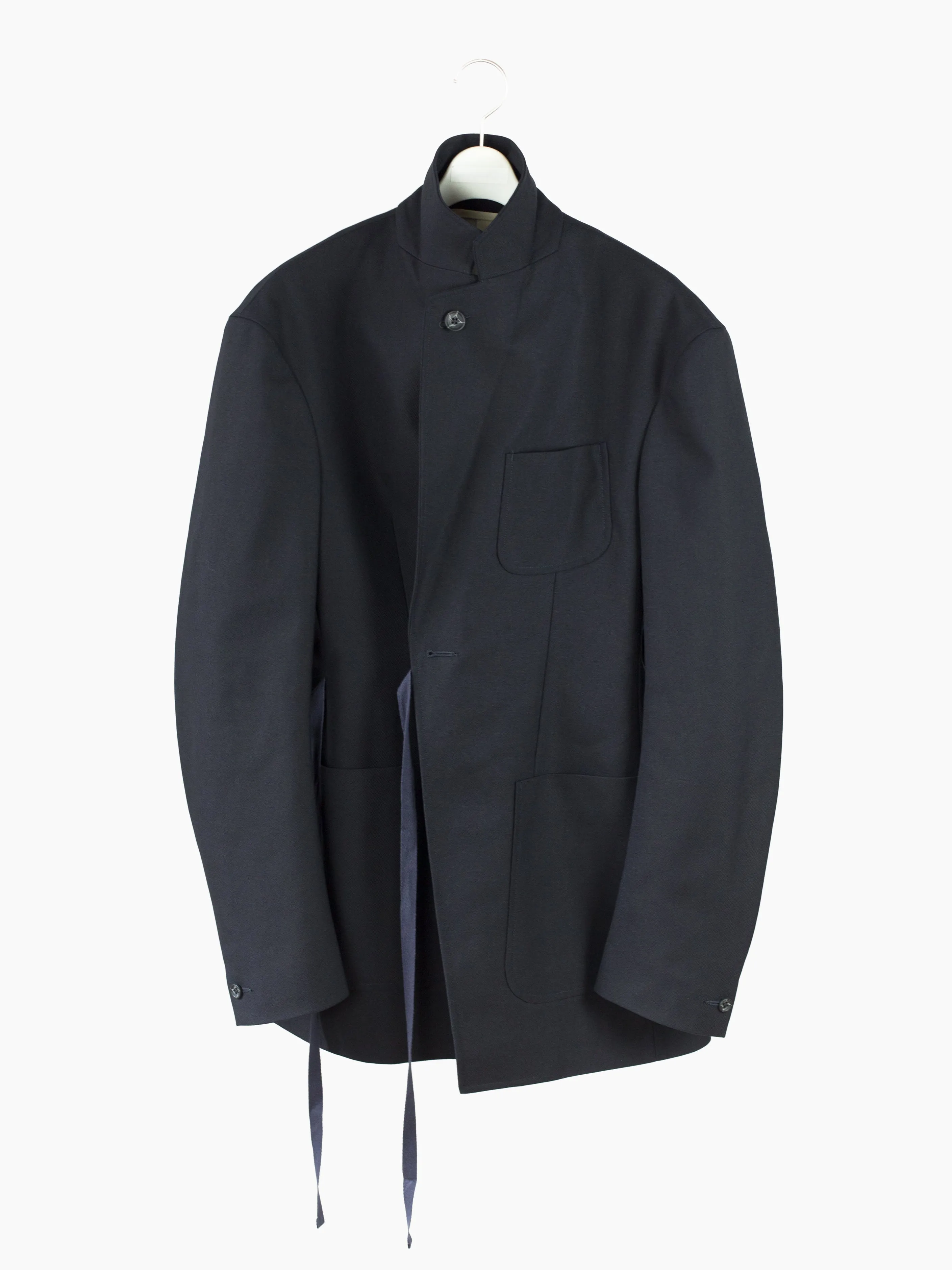 Kozaburo Spring Summer 2022 Hopsack Jacket