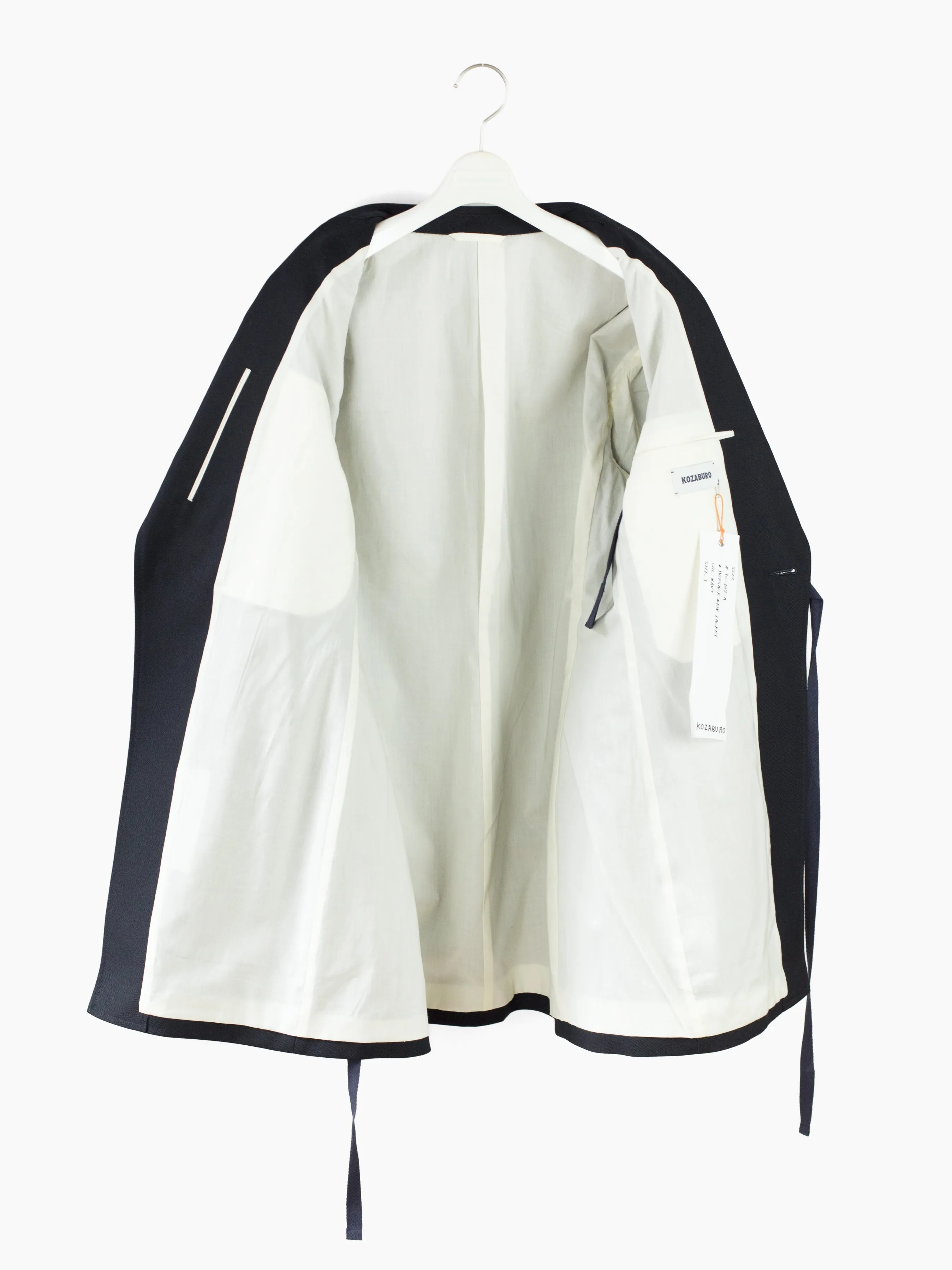 Kozaburo Spring Summer 2022 Hopsack Jacket