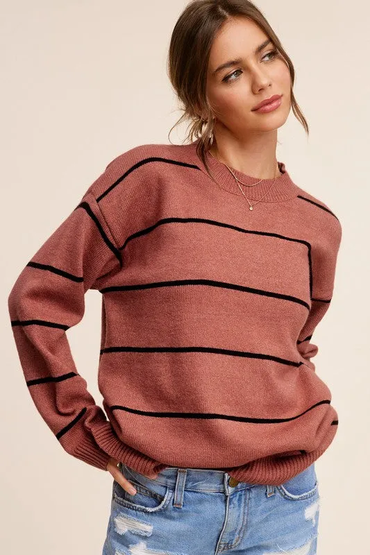 LA MIEL Eunice Sweater in Multiple Colors