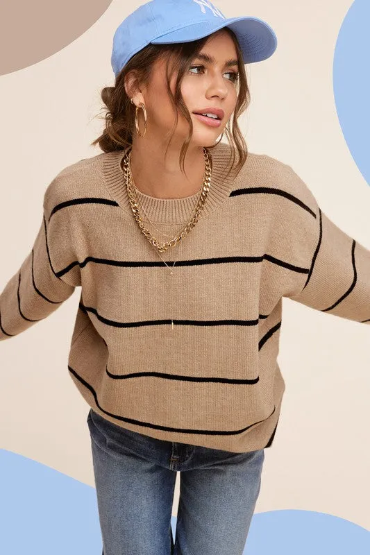 LA MIEL Eunice Sweater in Multiple Colors