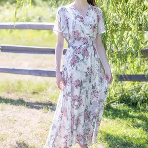 Long Floral Maxi Dress