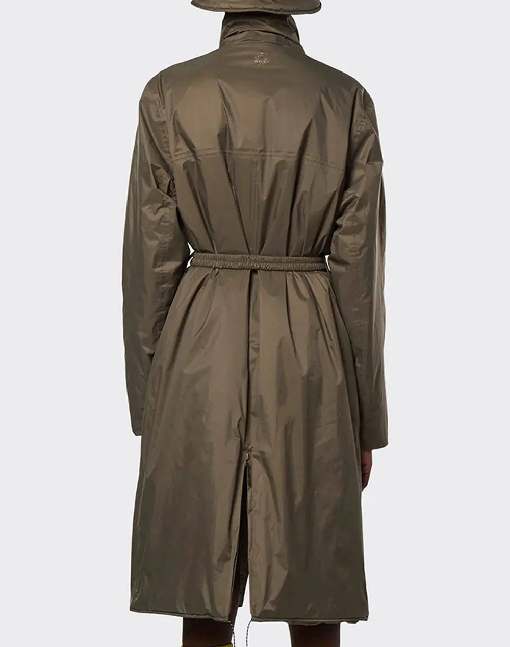 Long Padded Nylon Coat by RAINS