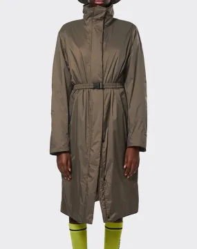 Long Padded Nylon Coat by RAINS