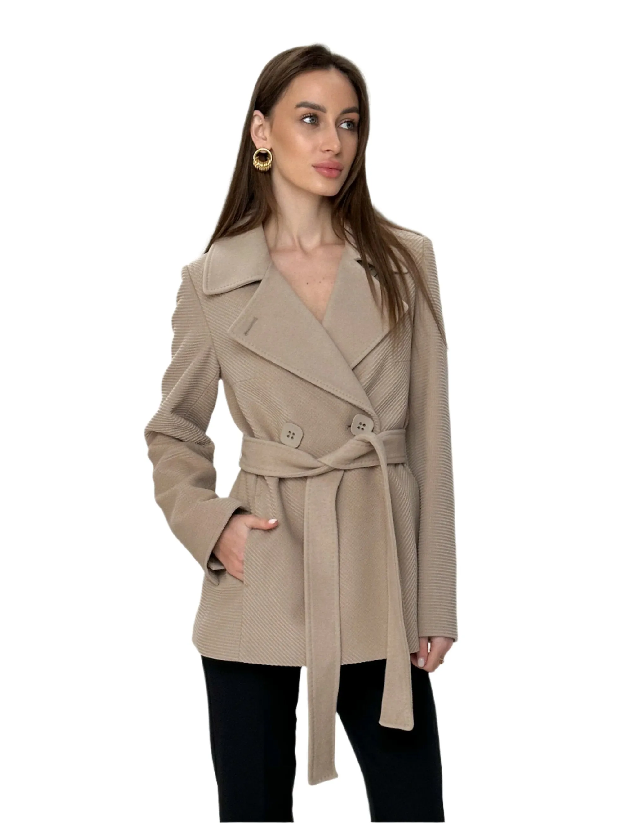 Luxury Cashmere Wool Coat