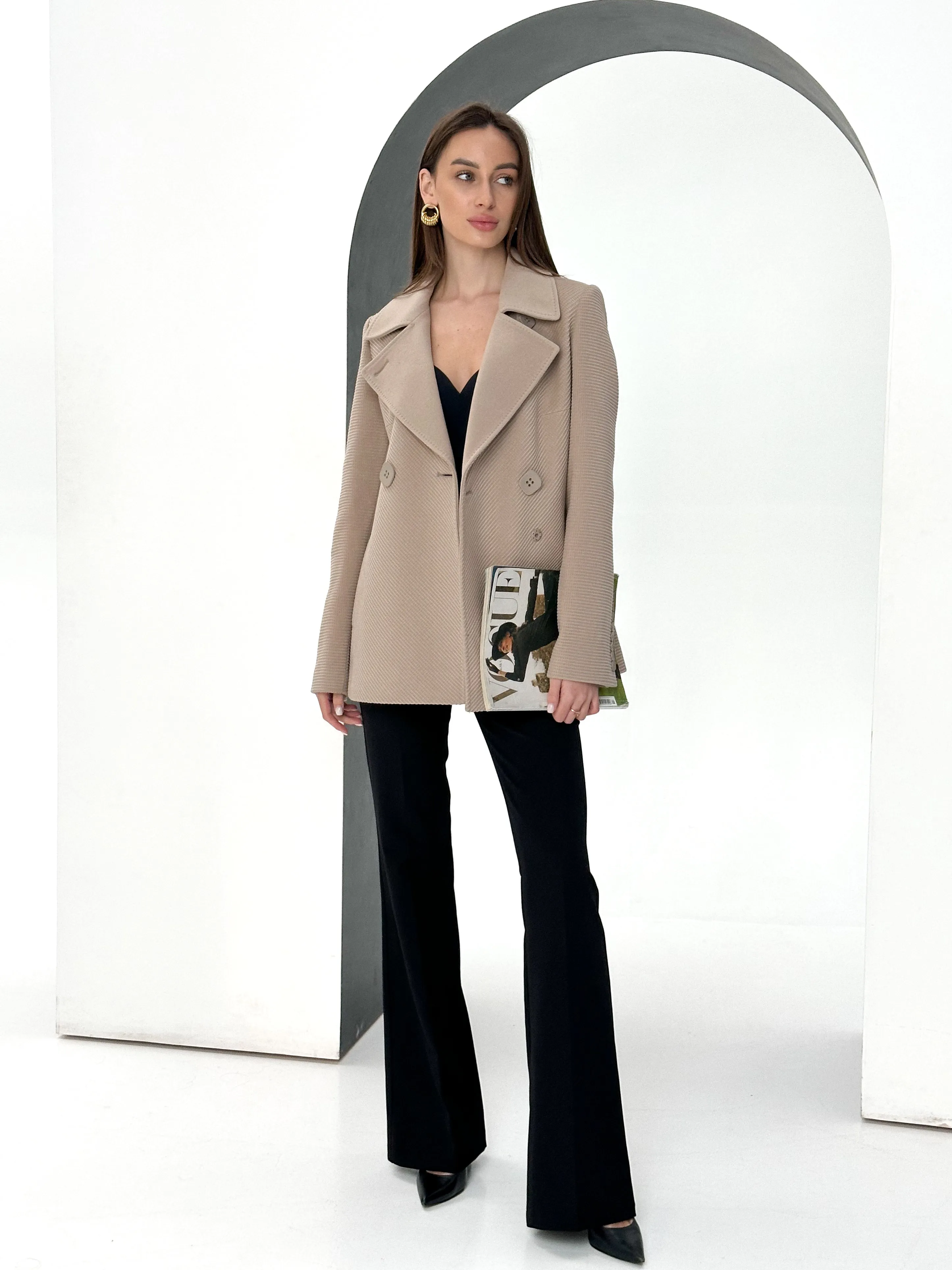 Luxury Cashmere Wool Coat