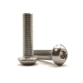 M4 x 14mm Socket Button Head Screws (ISO 7380) - A4 Stainless Steel