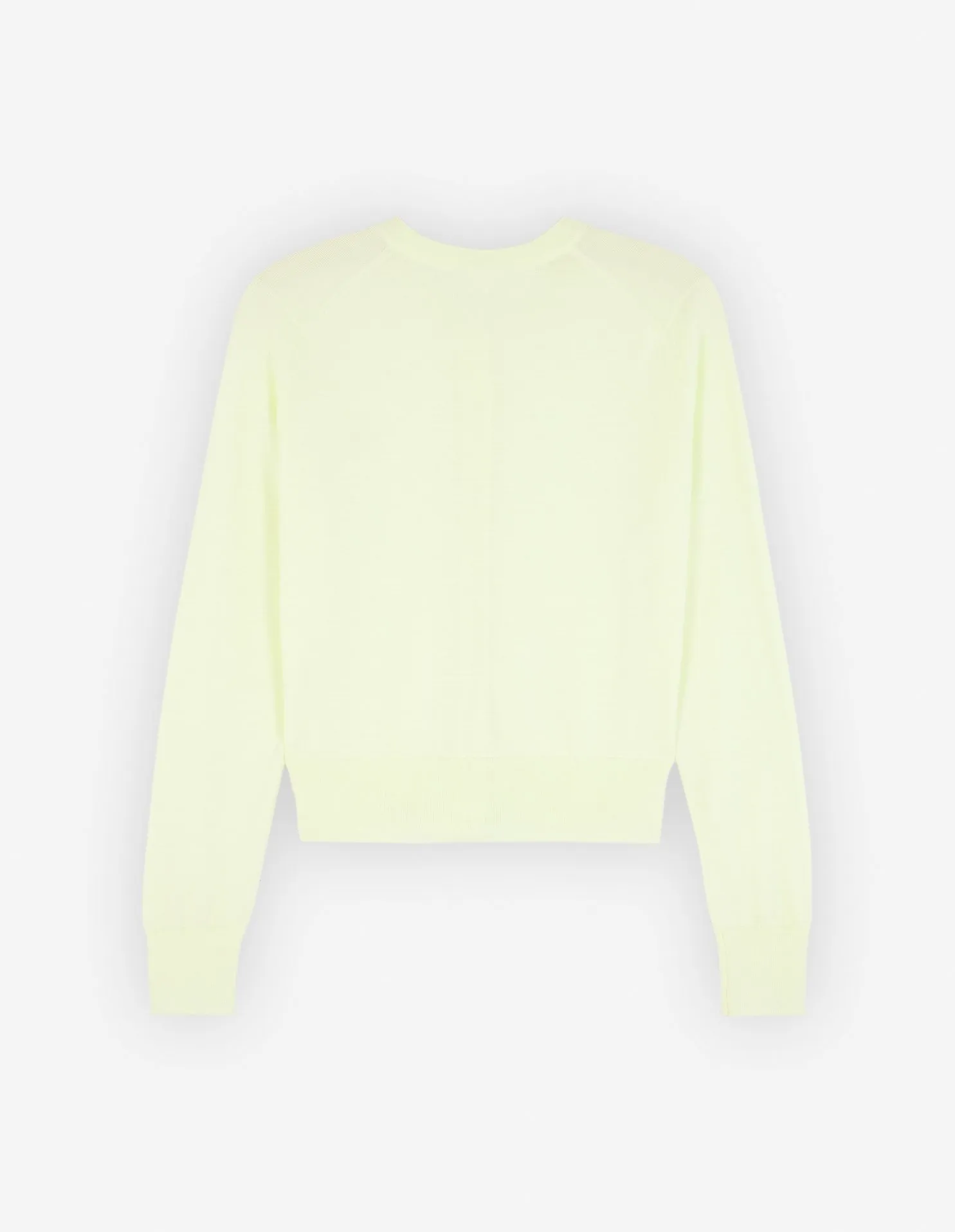 MAISON KITSUNE Long Sleeves Wool Plain Party Style Casual Top