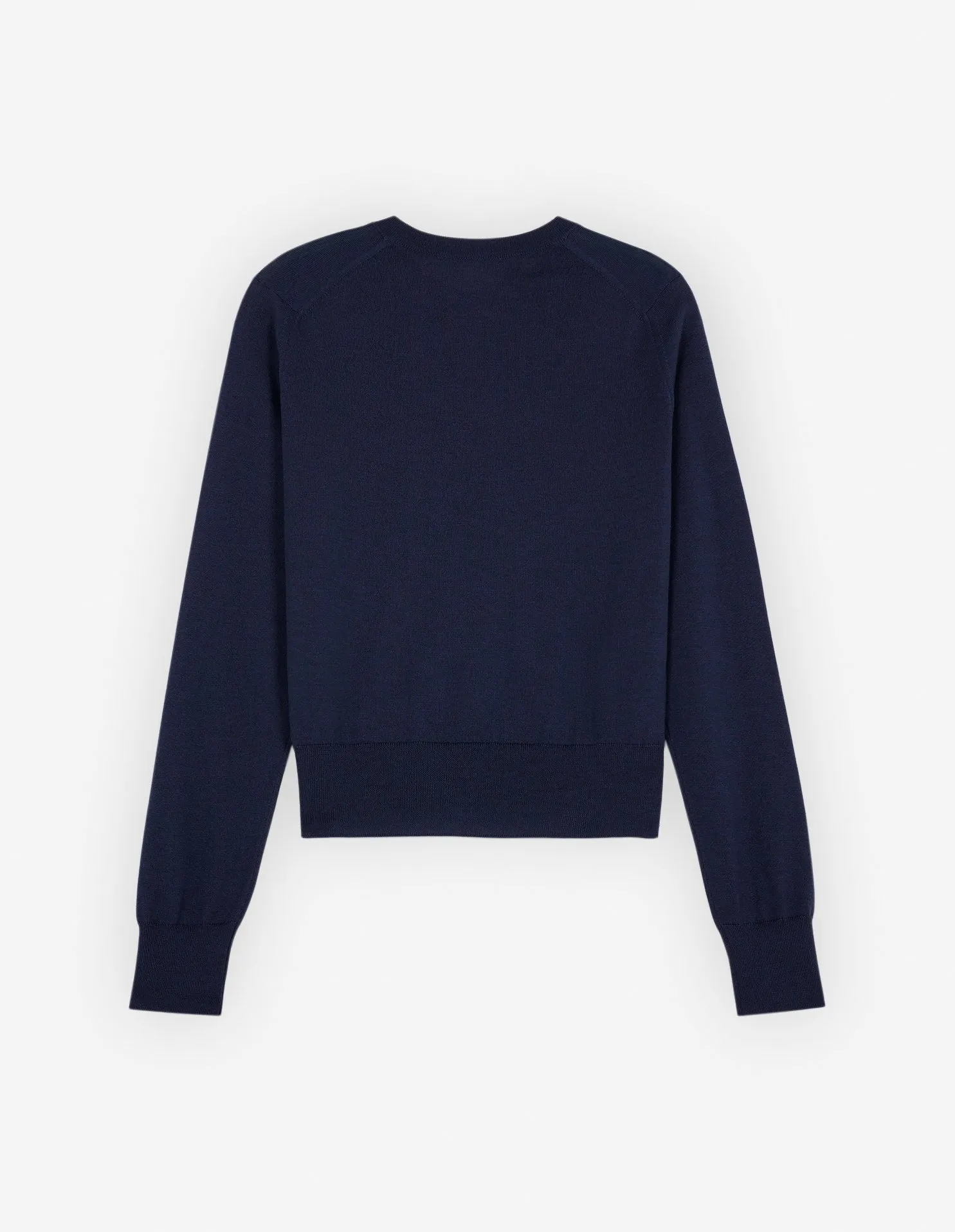 MAISON KITSUNE Long Sleeves Wool Plain Party Style Casual Top