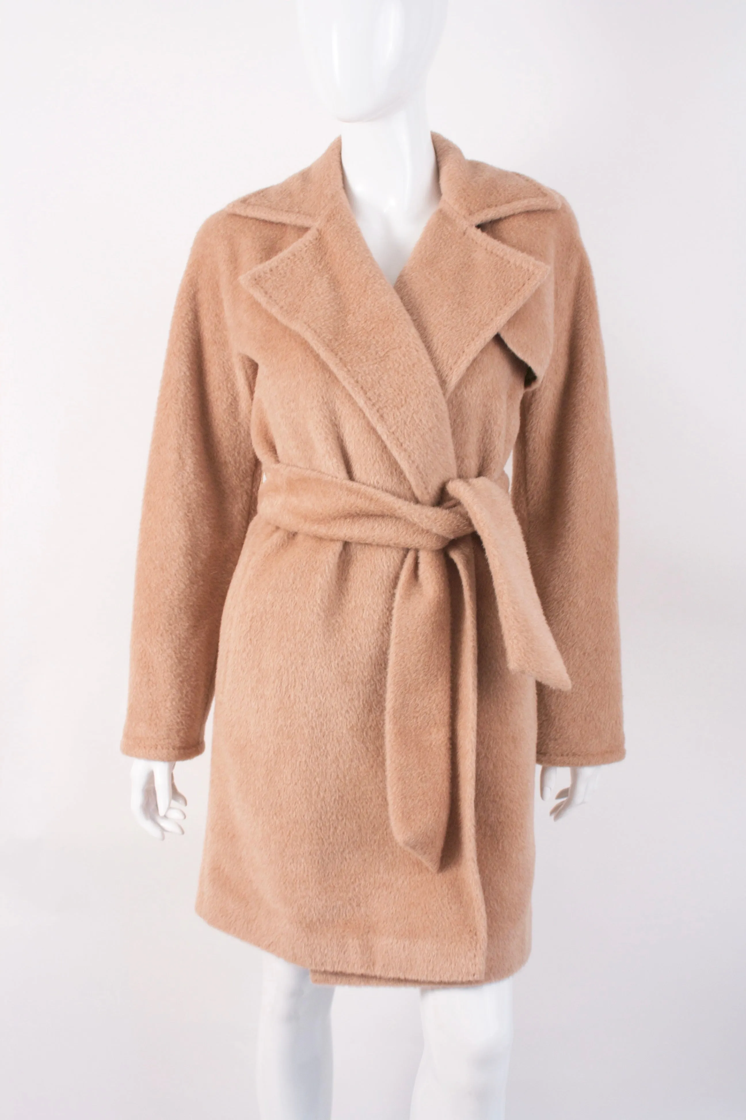 MAX MARA Alpaca Coat with Belt