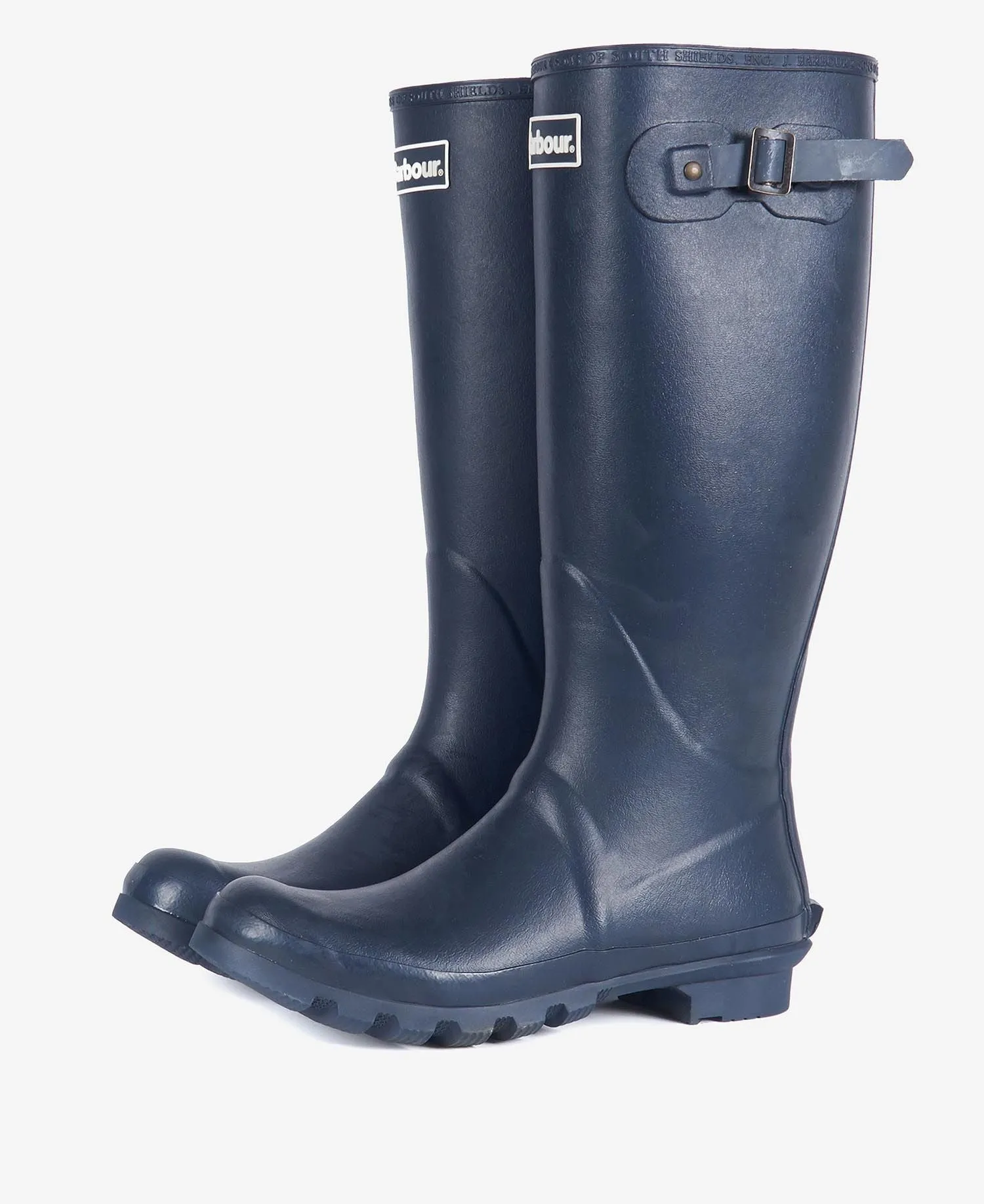 Navy Wellington Boots for Men