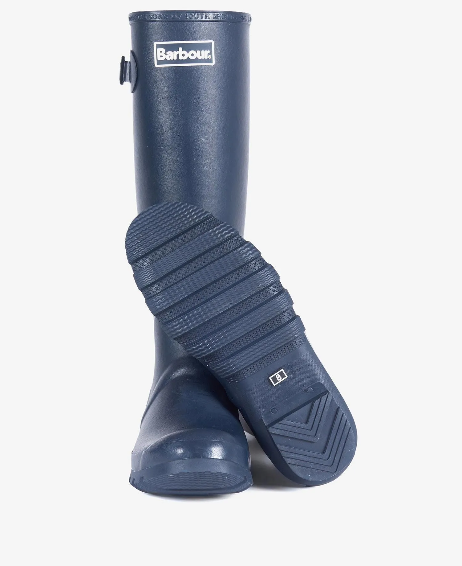 Navy Wellington Boots for Men