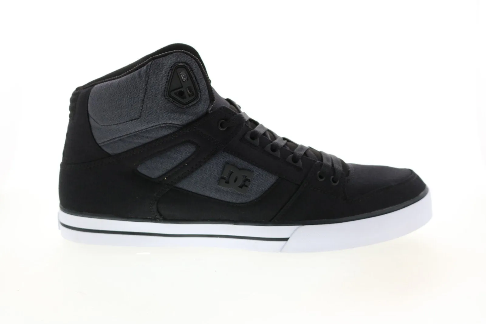 Men's Black High-Top Skate Shoes - DC Pure High-Top WC TX SE ADYS400046