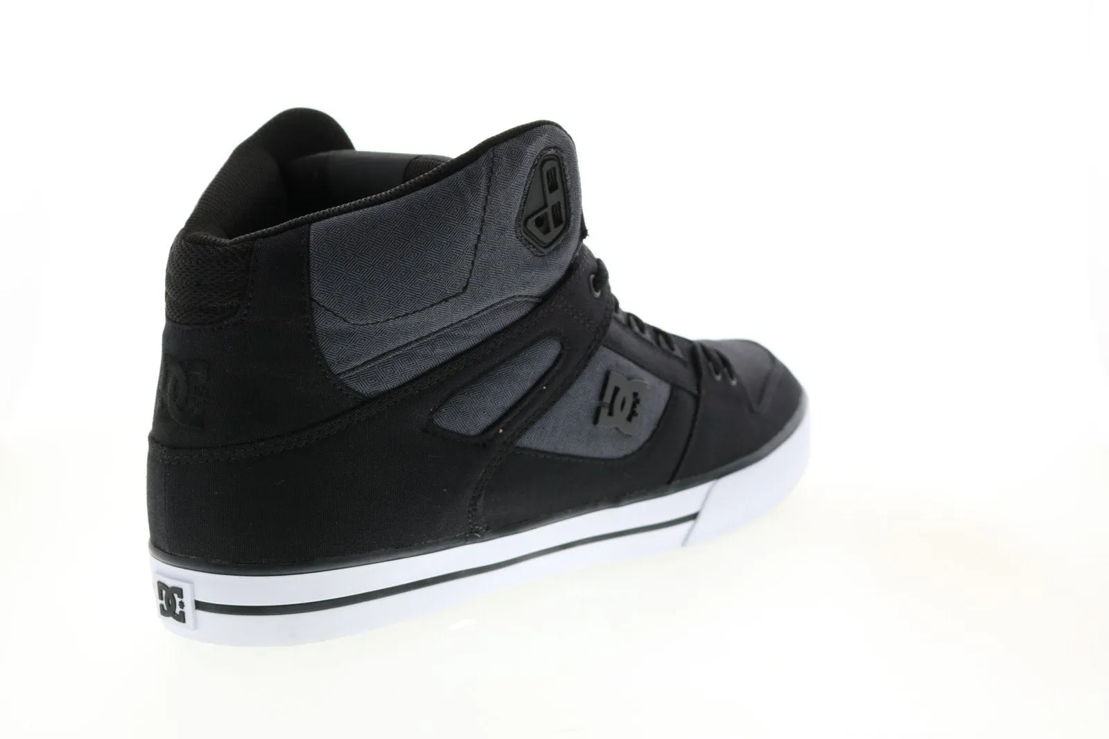 Men's Black High-Top Skate Shoes - DC Pure High-Top WC TX SE ADYS400046