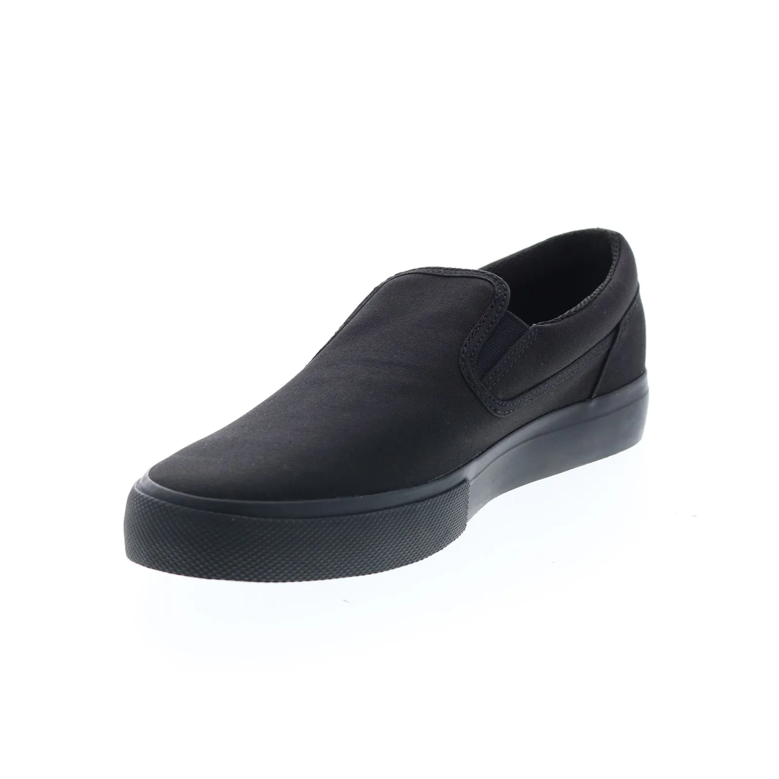 Mens Black Skate Inspired Slip On Sneakers - DC ADYS300645-3BK