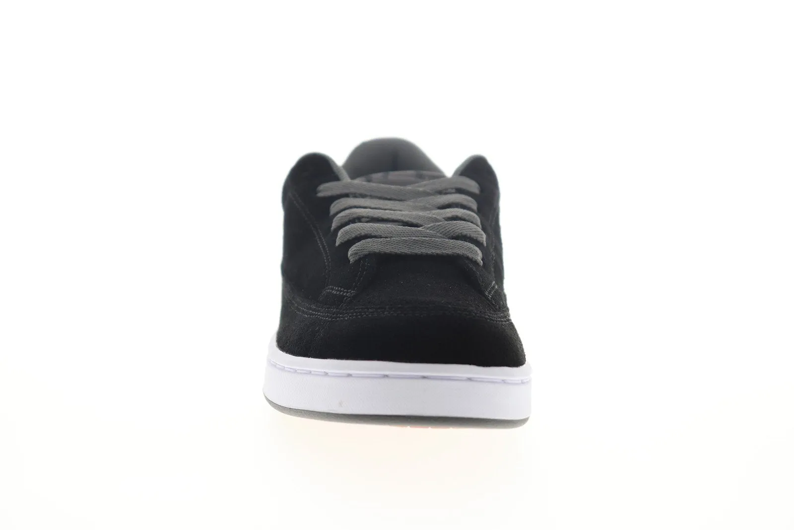 Mens Black Suede Skate Sneakers Shoes - DC DW1 ADYS100455