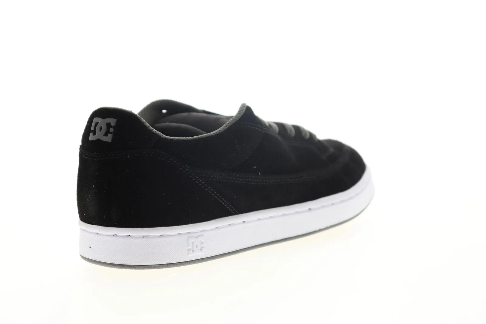 Mens Black Suede Skate Sneakers Shoes - DC DW1 ADYS100455