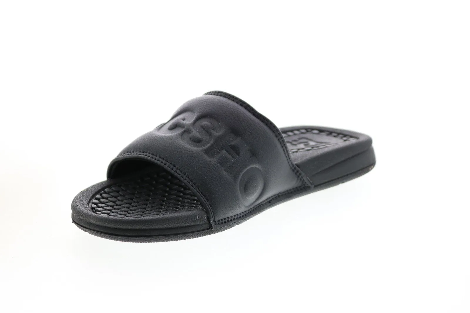 Mens Black Synthetic Slides Sandals Shoes by DC Bolsa SE ADYL100042