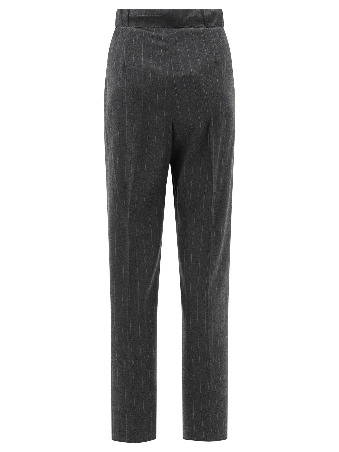 Men's Cashmere Pinstriped Pants