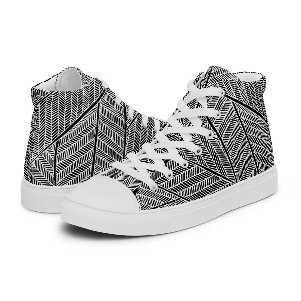 Men's Noor High Top Canvas Shoes