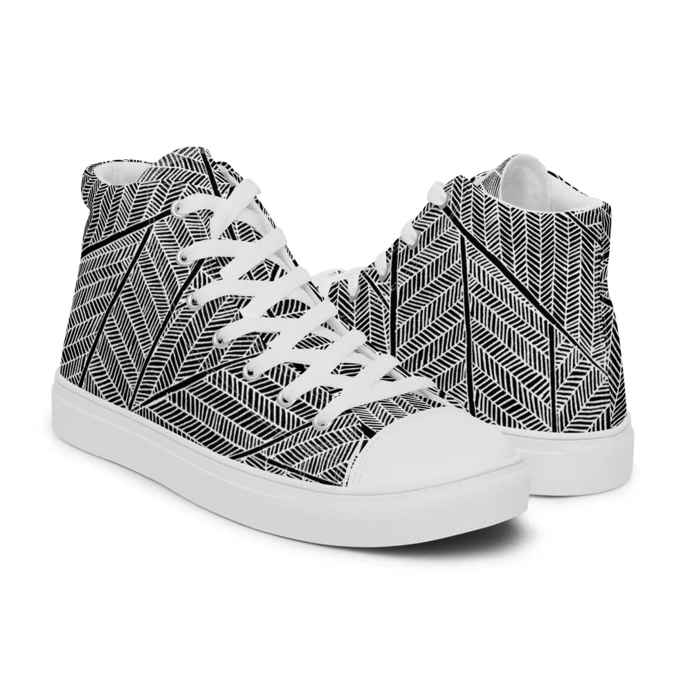 Men's Noor High Top Canvas Shoes