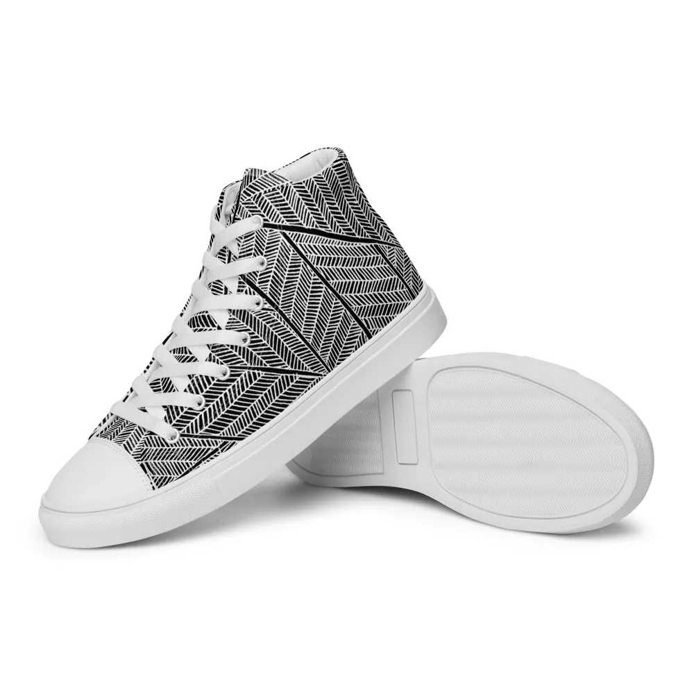 Men's Noor High Top Canvas Shoes