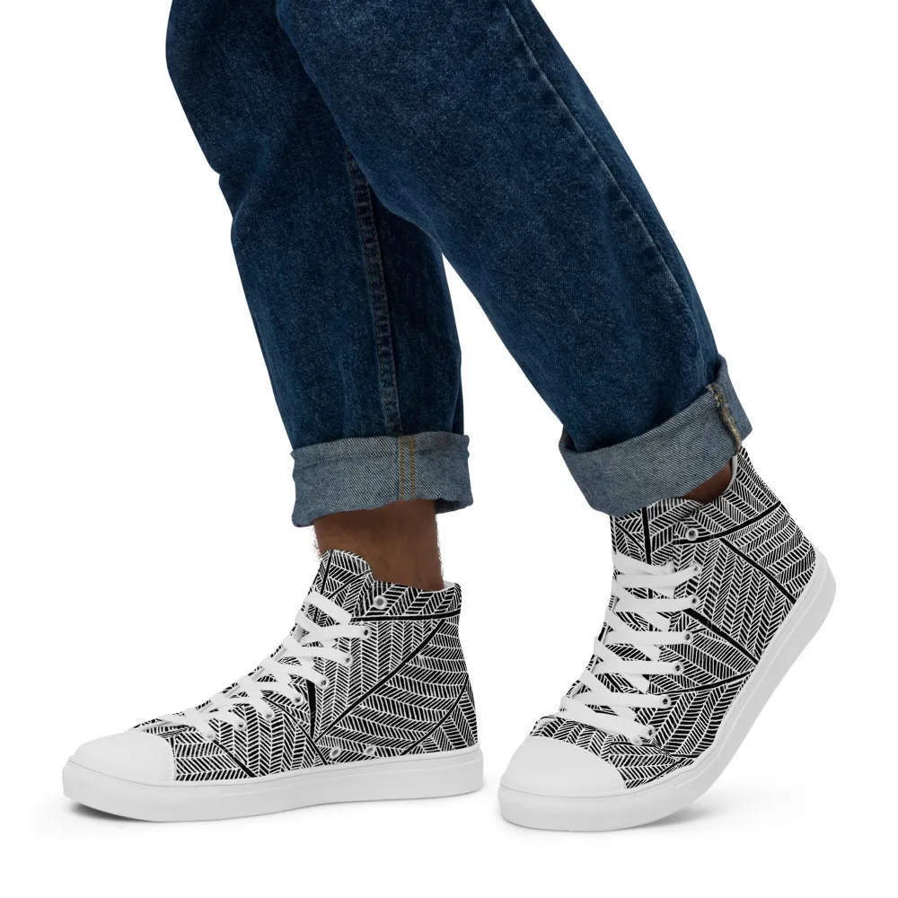 Men's Noor High Top Canvas Shoes