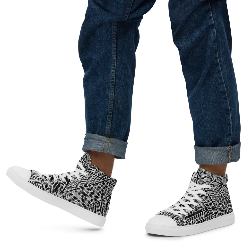 Men's Noor High Top Canvas Shoes