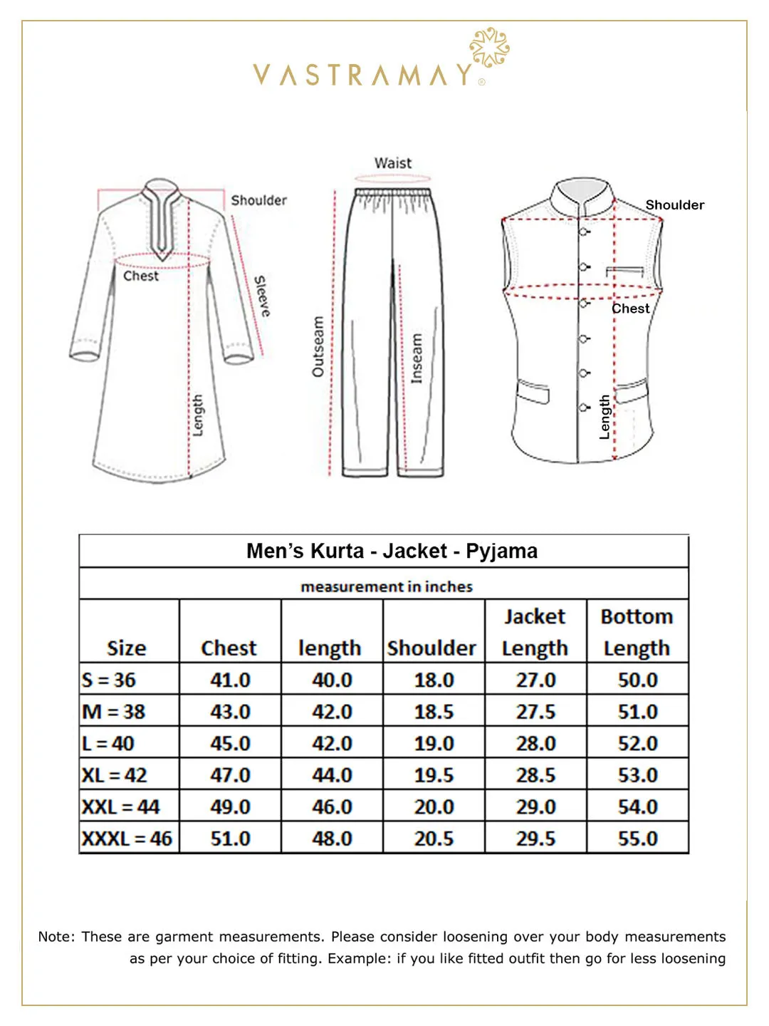 Men's Maroon Silk Blend Jacket & Kurta Pyjama Set by Vastramay VM.