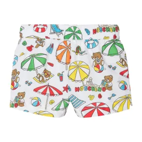 Moschino Carnival White Shorts