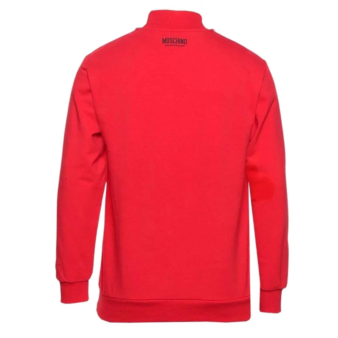 Moschino Men's Red Sweater A1720 8104 0113