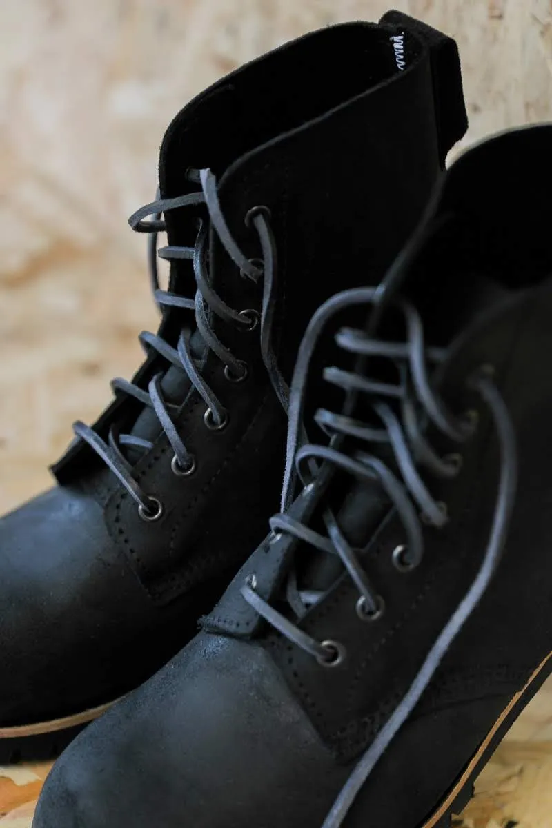 Motorcycle Boots in Black Color