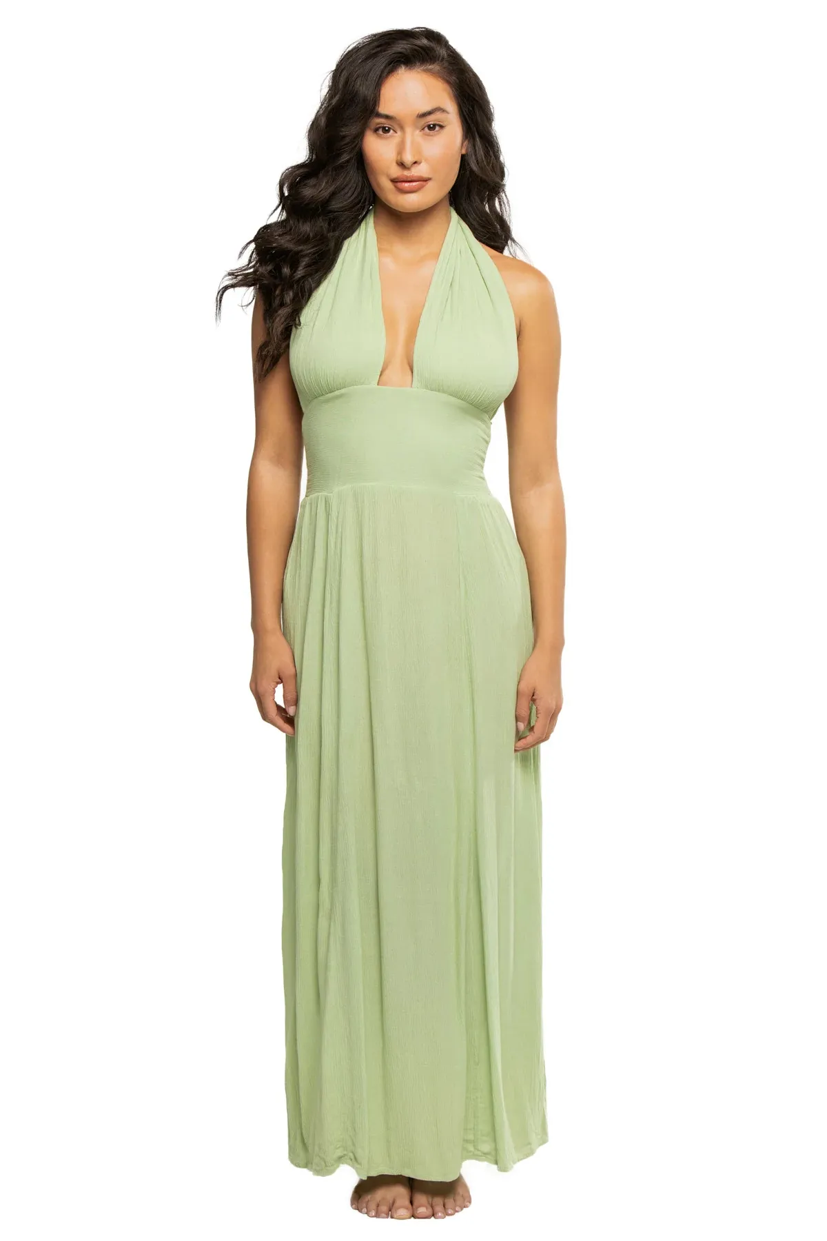 Convertible Halter Maxi Dress Sale