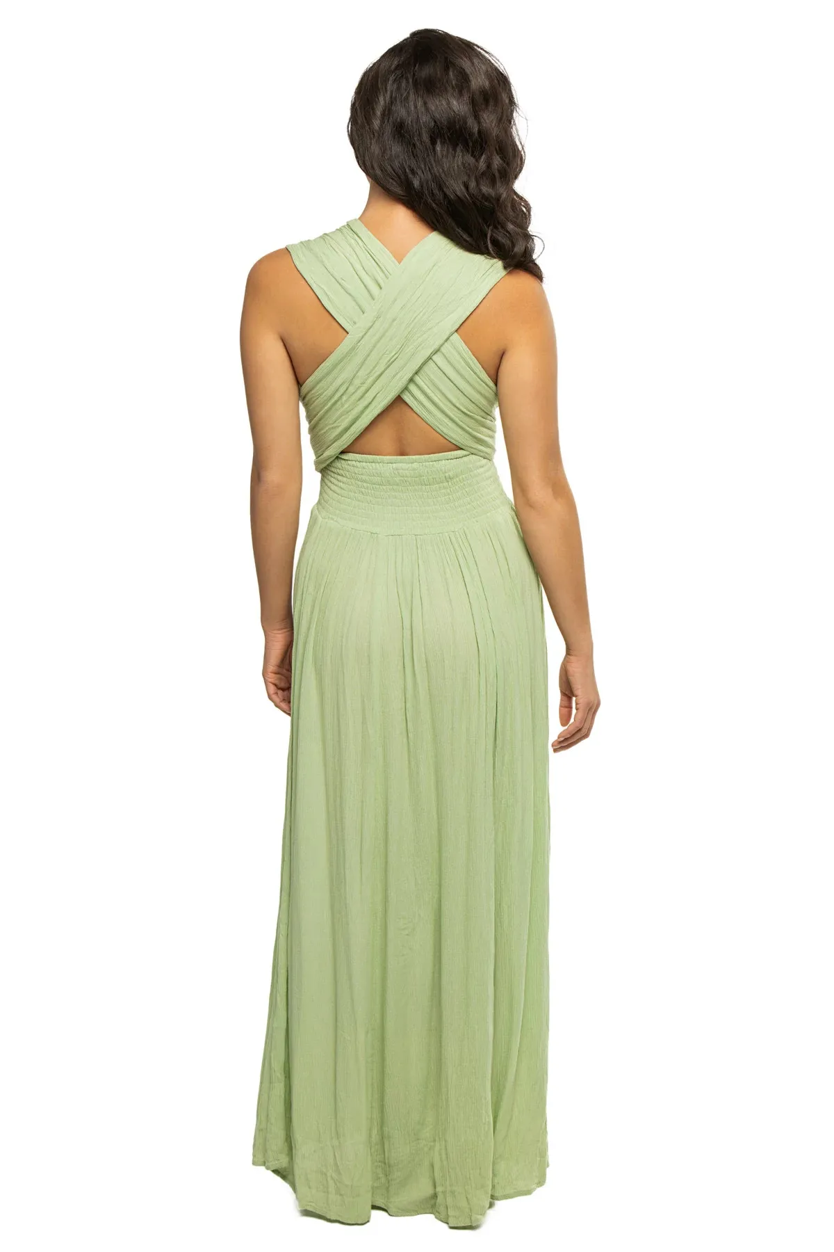 Convertible Halter Maxi Dress Sale