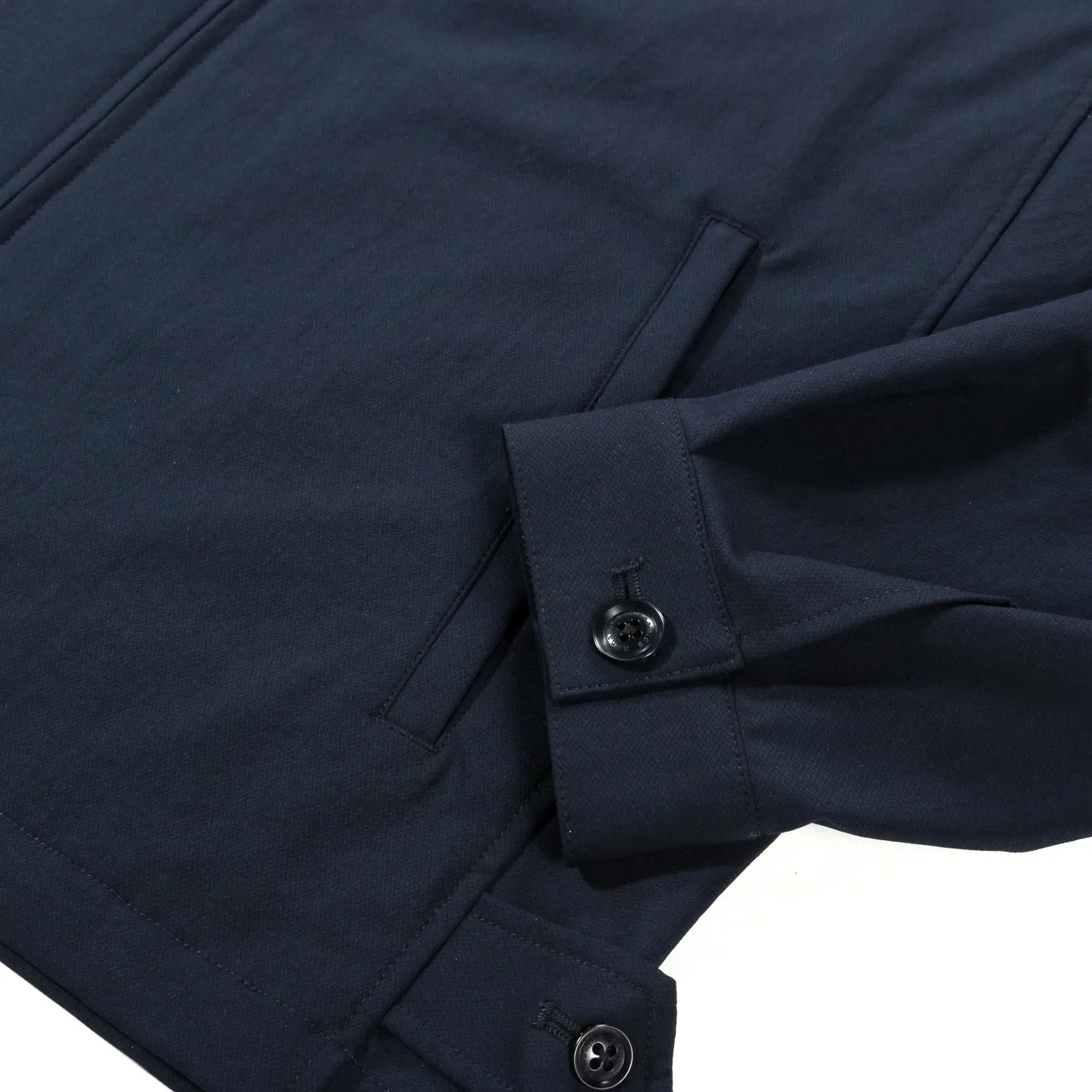 Nanamica Alphadry Navy Crew Jacket