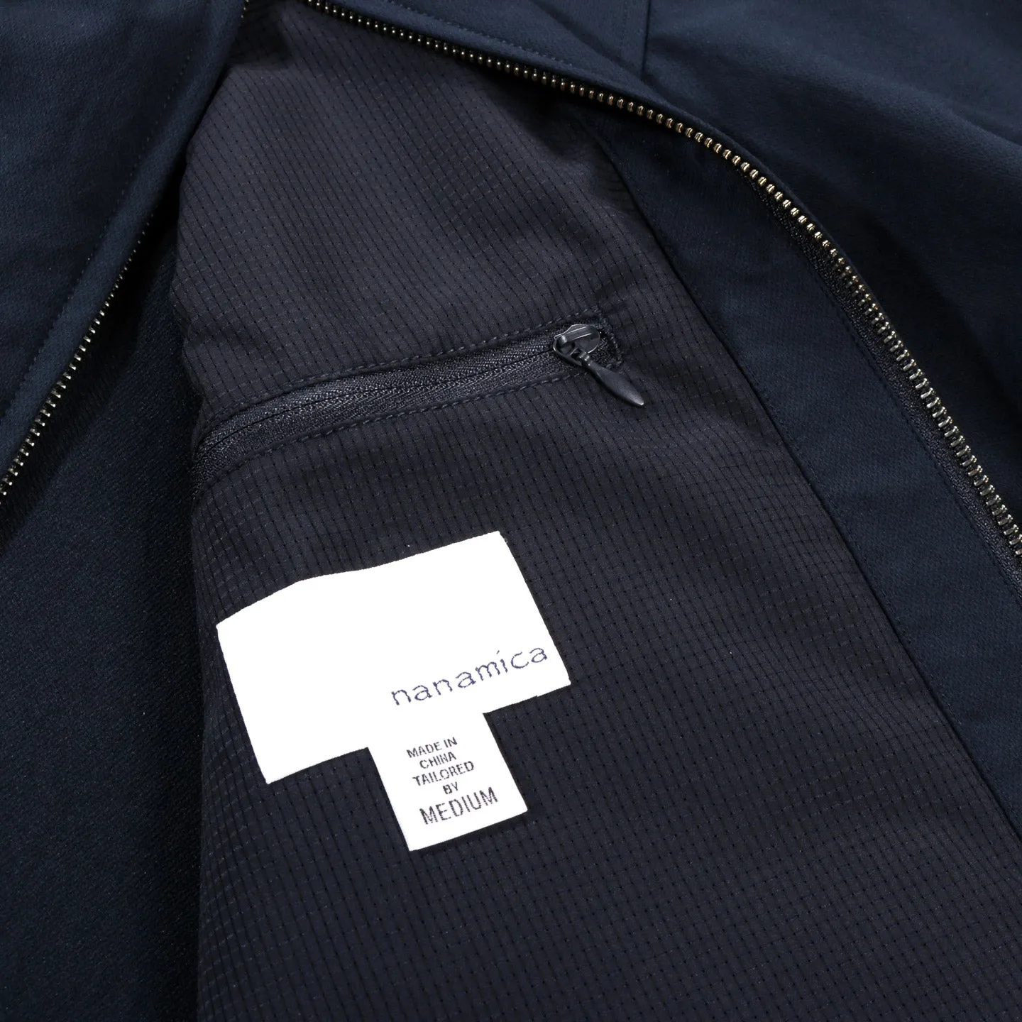 Nanamica Alphadry Navy Crew Jacket