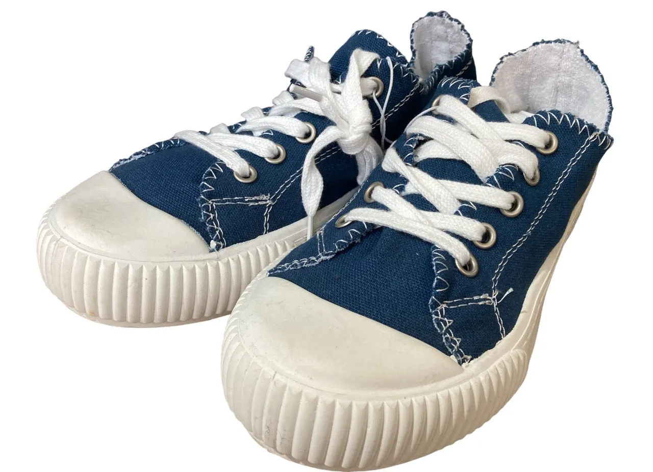 Navy Athletic Walking Shoes