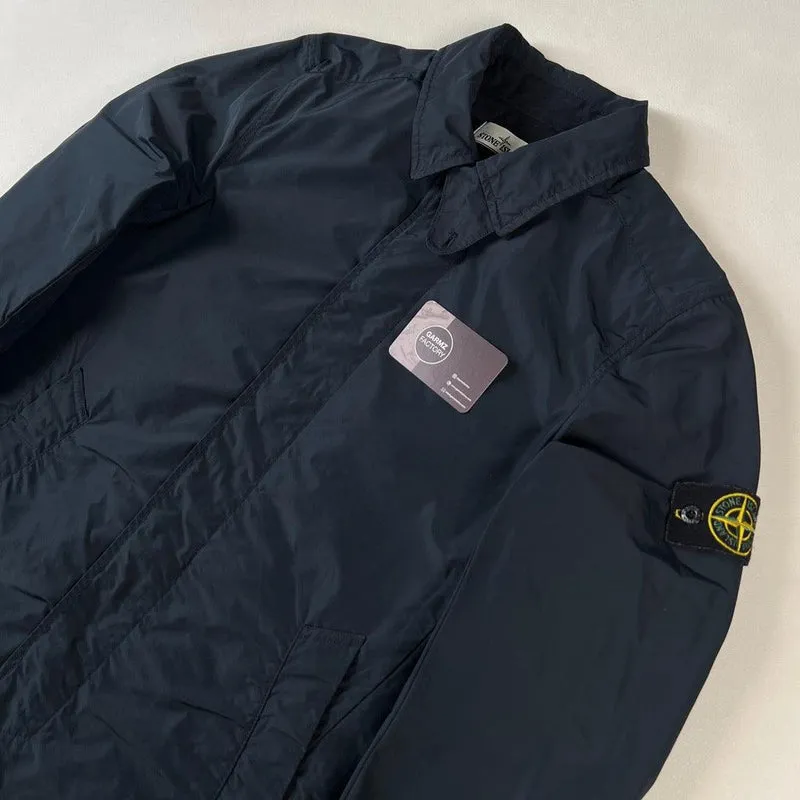 Navy Trench Coat - Micro Reps Technology